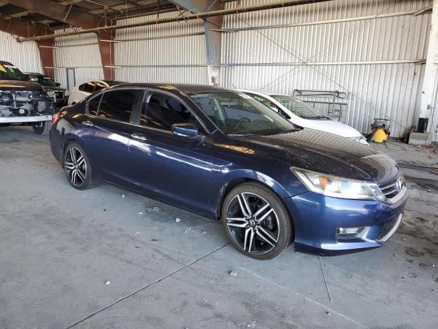 1HGCR2F54FA261217 - 2015 HONDA ACCORD SPORT ლურჯი ფოტო 4