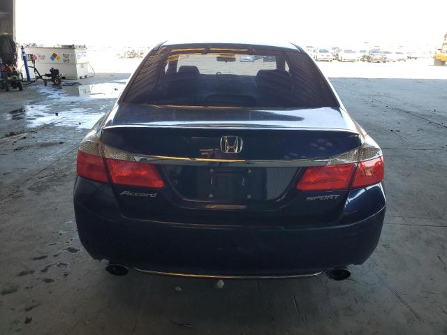 1HGCR2F54FA261217 - 2015 HONDA ACCORD SPORT ლურჯი ფოტო 6