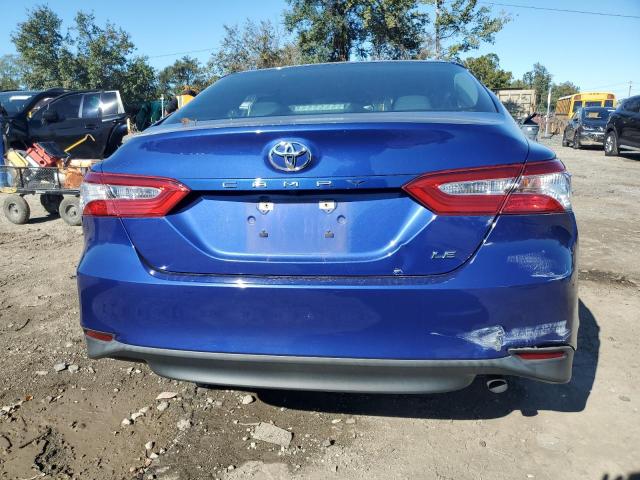 4T1B11HK6JU509033 - 2018 TOYOTA CAMRY L BLUE photo 6