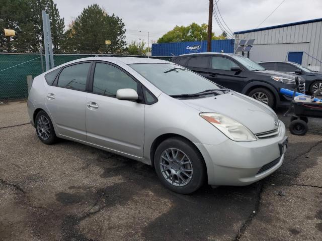 JTDKB20U757015613 - 2005 TOYOTA PRIUS Srebrny zdjęcie 4
