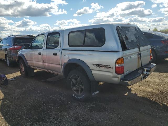 5TEHN72N33Z219237 - 2003 TOYOTA TACOMA DOUBLE CAB 银色 照片 2