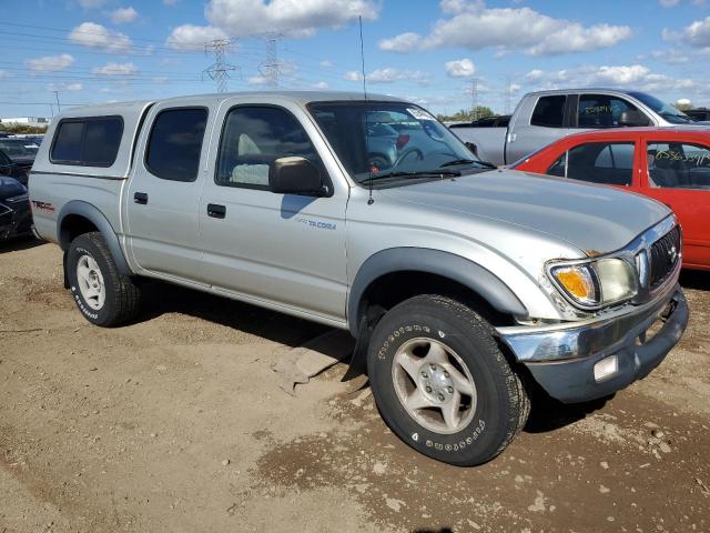 5TEHN72N33Z219237 - 2003 TOYOTA TACOMA DOUBLE CAB 银色 照片 4