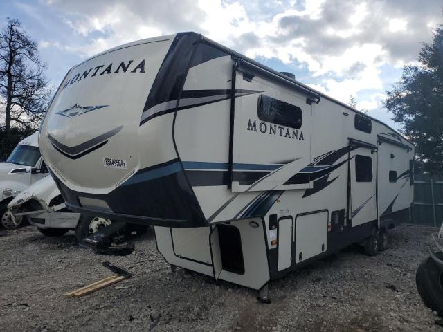 4YDF38522M4701788 - 2021 KEYSTONE MONTANA WHITE photo 2