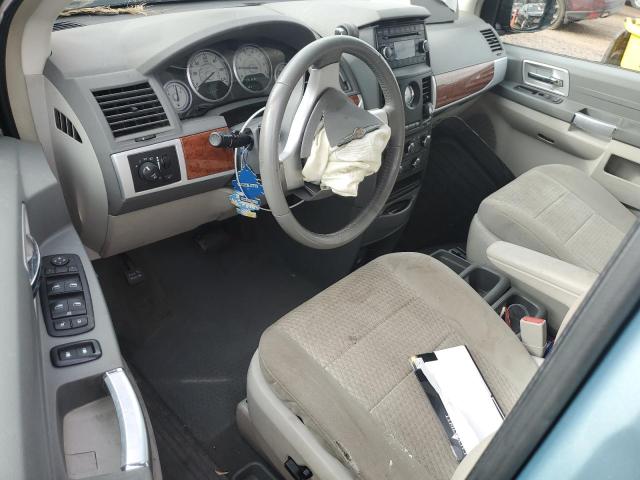 2A8HR54P18R657199 - 2008 CHRYSLER TOWN & COU TOURING Көк фото 8