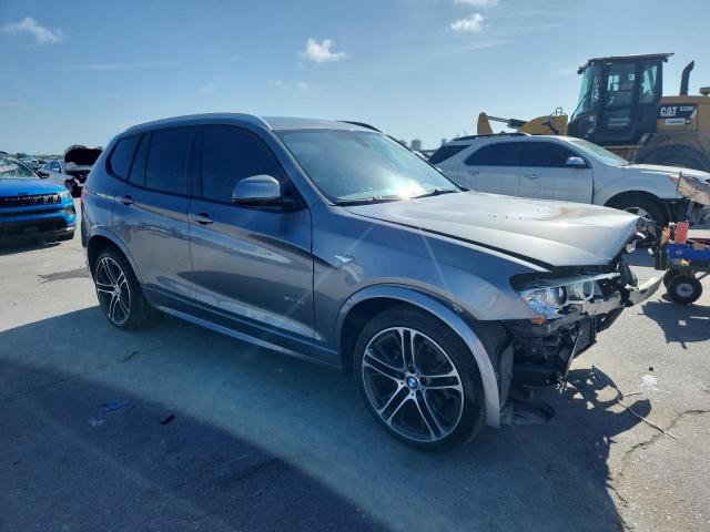 5UXWZ7C36H0V92612 - 2017 BMW X3 SDRIVE28I GRAY photo 4