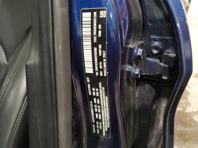 ZARFAEDN3H7555592 - 2017 ALFA ROMEO GIULIA Q4 BLUE photo 12