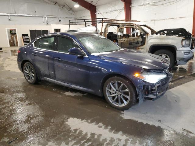 ZARFAEDN3H7555592 - 2017 ALFA ROMEO GIULIA Q4 BLUE photo 4