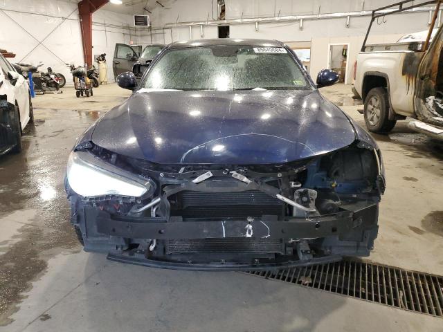 ZARFAEDN3H7555592 - 2017 ALFA ROMEO GIULIA Q4 BLUE photo 5