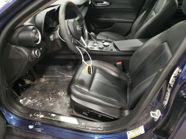 ZARFAEDN3H7555592 - 2017 ALFA ROMEO GIULIA Q4 BLUE photo 7