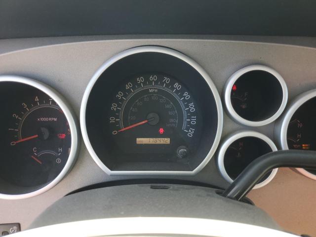 5TFRM5F1XAX019804 - 2010 TOYOTA TUNDRA DOUBLE CAB SR5 SILVER photo 9