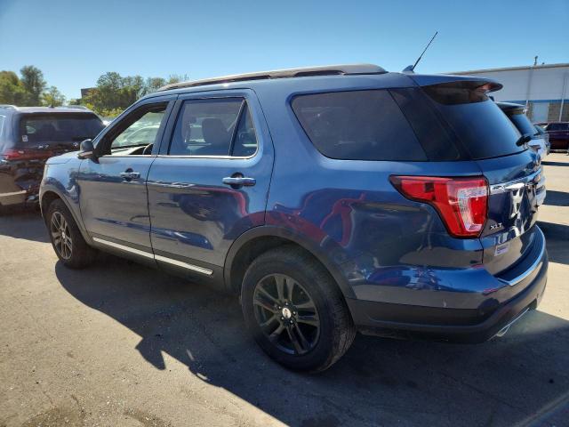 1FM5K8DH2JGA74829 - 2018 FORD EXPLORER XLT ლურჯი ფოტო 2