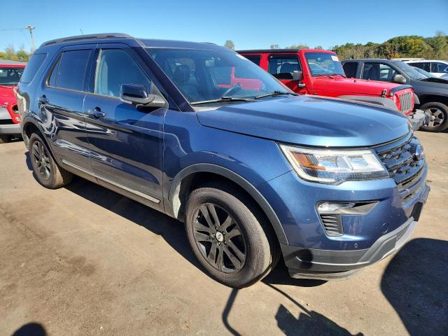 1FM5K8DH2JGA74829 - 2018 FORD EXPLORER XLT ლურჯი ფოტო 4