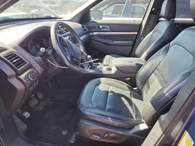 1FM5K8DH2JGA74829 - 2018 FORD EXPLORER XLT ლურჯი ფოტო 7