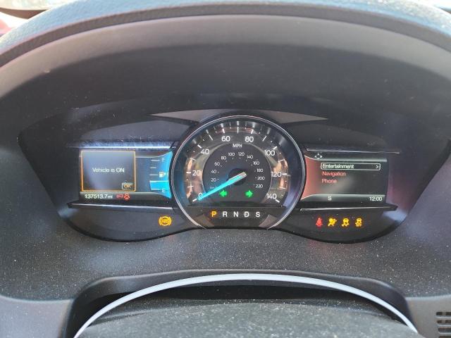 1FM5K8DH2JGA74829 - 2018 FORD EXPLORER XLT ლურჯი ფოტო 9