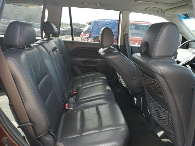 5FNYF28527B047569 - 2007 HONDA PILOT EXL BURGUNDY photo 11