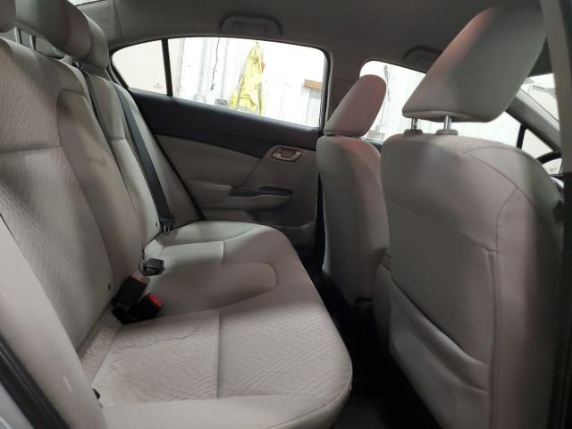 19XFB2F50EE221227 - 2014 HONDA CIVIC LX ვერცხლისფერი ფოტო 10