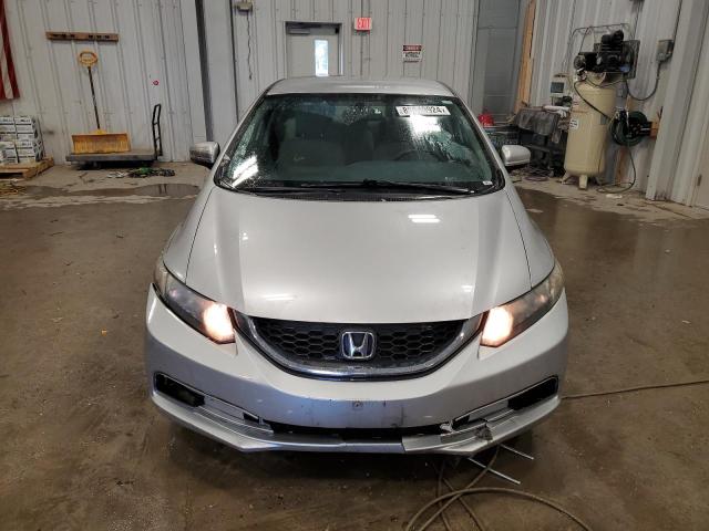 19XFB2F50EE221227 - 2014 HONDA CIVIC LX ვერცხლისფერი ფოტო 5