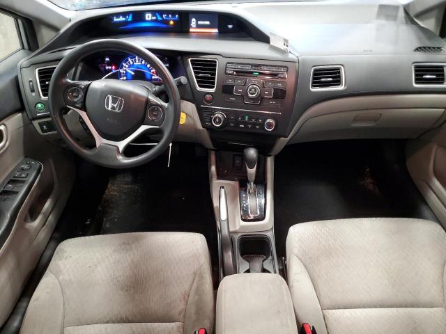 19XFB2F50EE221227 - 2014 HONDA CIVIC LX ვერცხლისფერი ფოტო 8