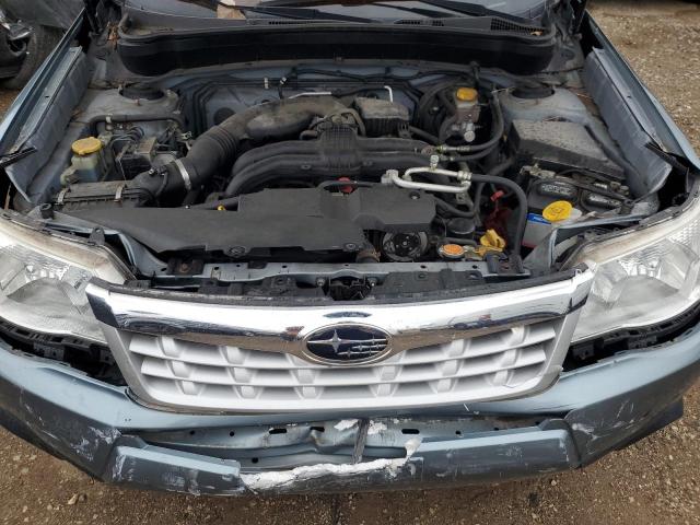 JF2SHBFC4CH448179 - 2012 SUBARU FORESTER LIMITED Dəniz mavisi foto 11