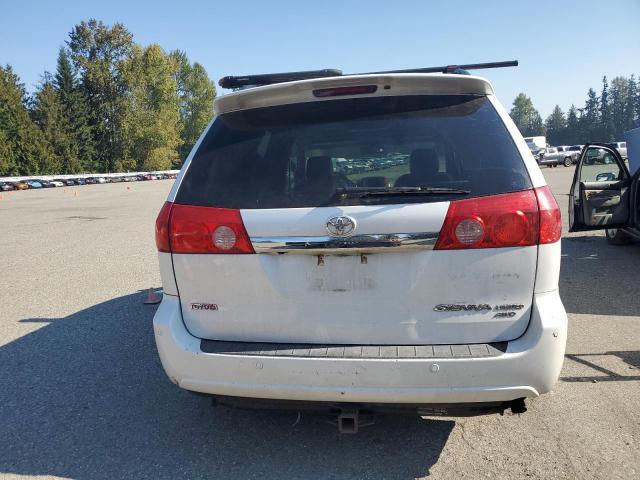 5TDBK22C87S005377 - 2007 TOYOTA SIENNA XLE WHITE photo 6