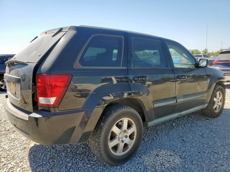 1J8GS48K08C153762 - 2008 JEEP GRAND CHER LAREDO შავი ფოტო 3