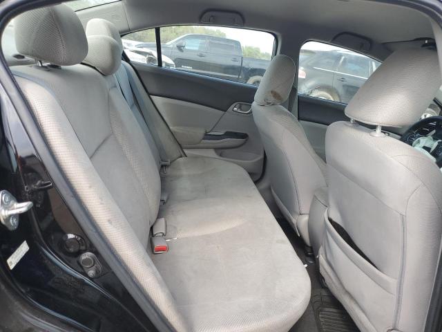 2HGFB2F58CH591196 - 2012 HONDA CIVIC LX BLACK photo 10