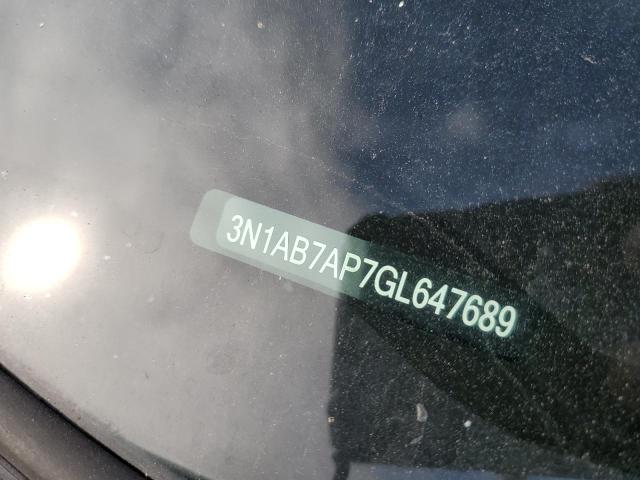 3N1AB7AP7GL647689 - 2016 NISSAN SENTRA S GRAY photo 13