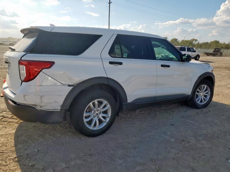 1FMSK7BH0LGC98409 - 2020 FORD EXPLORER WHITE photo 3