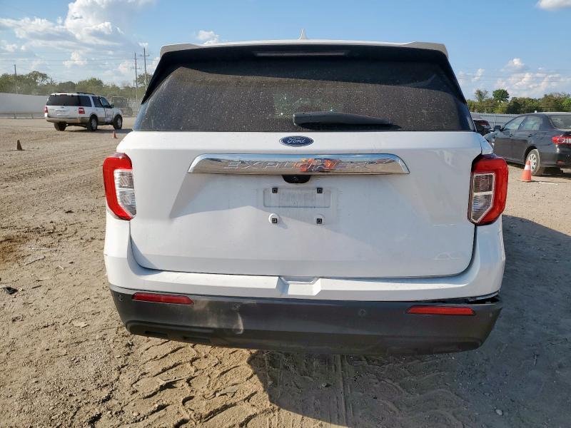 1FMSK7BH0LGC98409 - 2020 FORD EXPLORER WHITE photo 6