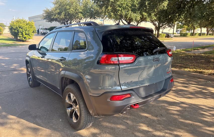 1C4PJMBS3FW528252 - 2015 JEEP CHEROKEE TRAILHAWK GRAY photo 3