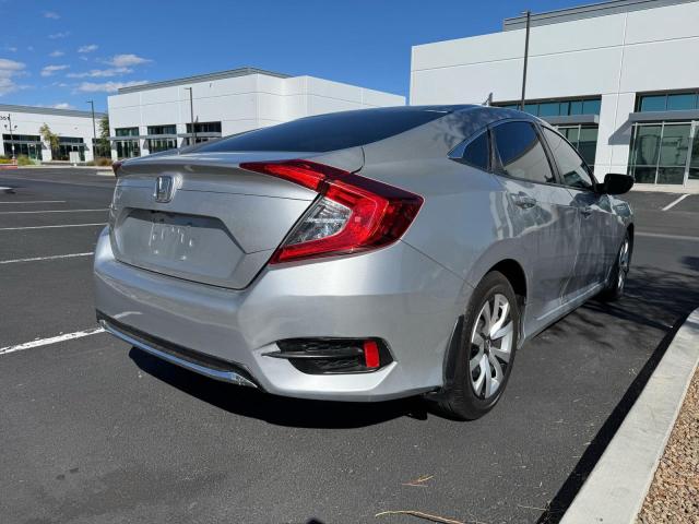 2HGFC2F60LH597970 - 2020 HONDA CIVIC LX SILVER photo 4