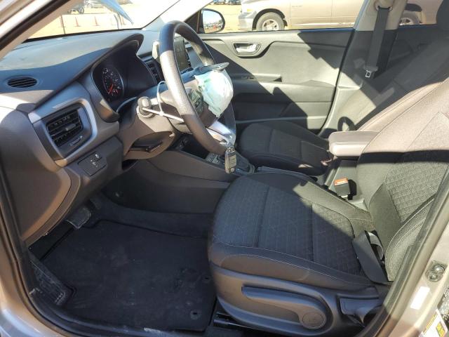 3KPA24AD6PE617251 - 2023 KIA RIO LX CHARCOAL photo 7