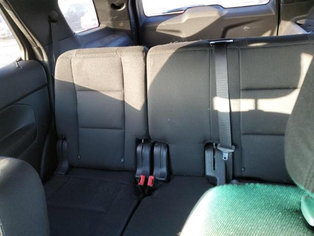 1FM5K8AR4GGB81578 - 2016 FORD EXPLORER POLICE INTERCEPTOR შავი ფოტო 10