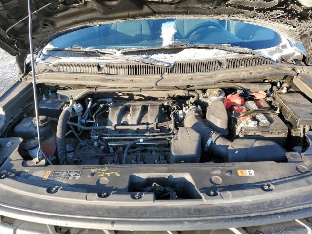 1FM5K8AR4GGB81578 - 2016 FORD EXPLORER POLICE INTERCEPTOR შავი ფოტო 12