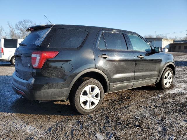1FM5K8AR4GGB81578 - 2016 FORD EXPLORER POLICE INTERCEPTOR შავი ფოტო 3