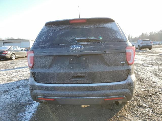 1FM5K8AR4GGB81578 - 2016 FORD EXPLORER POLICE INTERCEPTOR შავი ფოტო 6
