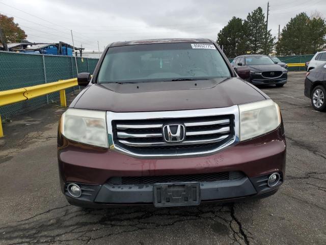 5FNYF3H52DB019921 - 2013 HONDA PILOT EXL MAROON photo 5