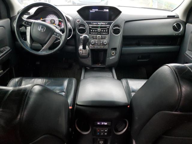 5FNYF3H52DB019921 - 2013 HONDA PILOT EXL MAROON photo 8