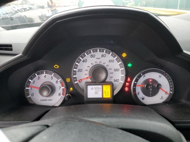 5FNYF3H52DB019921 - 2013 HONDA PILOT EXL MAROON photo 9