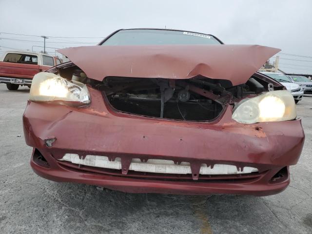 1NXBR32E28Z948554 - 2008 TOYOTA COROLLA CE Burgund zdjęcie 5