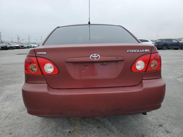 1NXBR32E28Z948554 - 2008 TOYOTA COROLLA CE Burgund zdjęcie 6