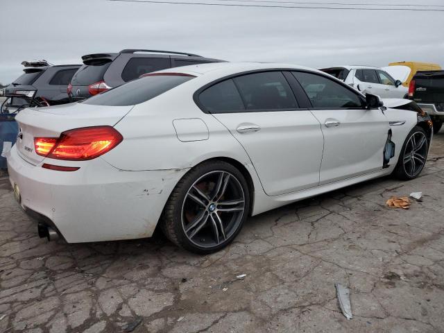 WBA6D6C57JG388875 - 2018 BMW 650 XI GRAN COUPE WHITE photo 3