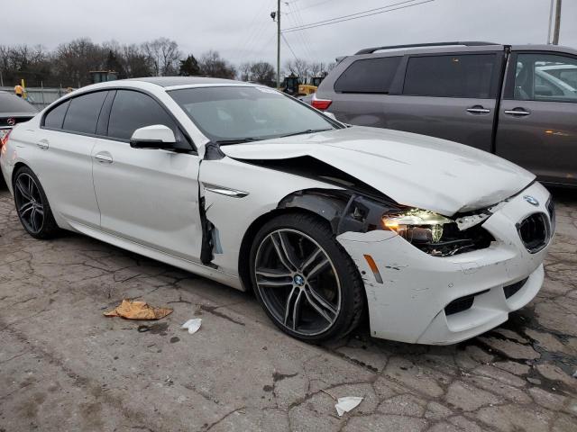 WBA6D6C57JG388875 - 2018 BMW 650 XI GRAN COUPE WHITE photo 4