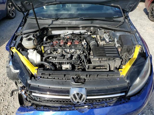 WVWVF7AU7HW183520 - 2017 VOLKSWAGEN GOLF R BLUE photo 11