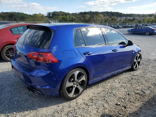 WVWVF7AU7HW183520 - 2017 VOLKSWAGEN GOLF R BLUE photo 3