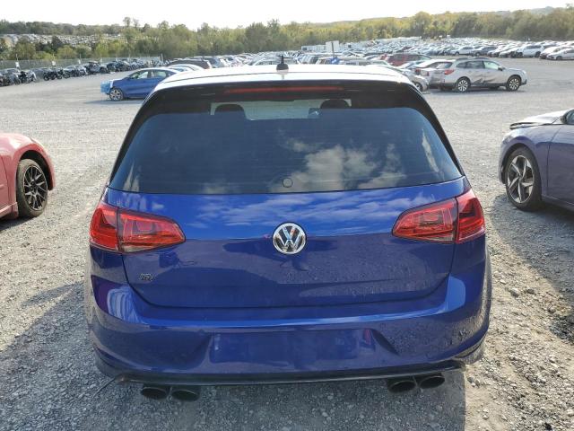 WVWVF7AU7HW183520 - 2017 VOLKSWAGEN GOLF R BLUE photo 6
