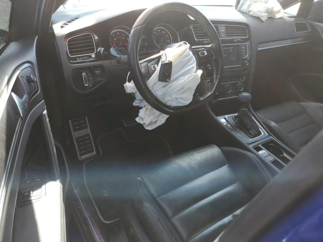 WVWVF7AU7HW183520 - 2017 VOLKSWAGEN GOLF R BLUE photo 8