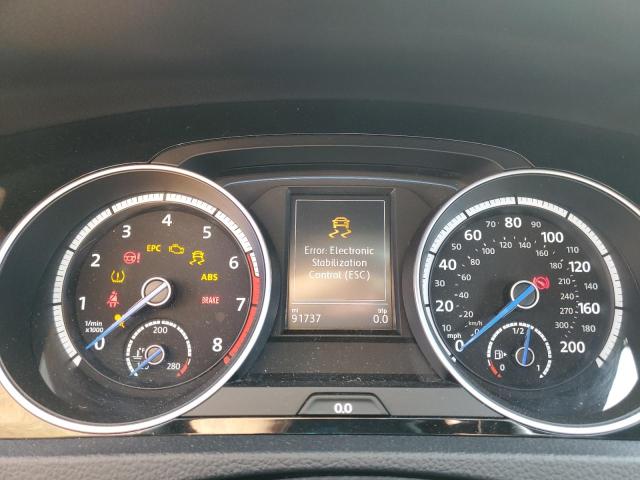 WVWVF7AU7HW183520 - 2017 VOLKSWAGEN GOLF R BLUE photo 9