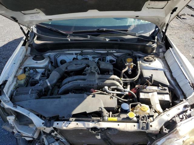 JF2SHAECXBH746651 - 2011 SUBARU FORESTER LIMITED WHITE photo 11