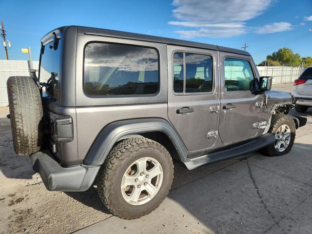 1C4HJXDG3JW222918 - 2018 JEEP WRANGLER U SPORT ნაცრისფერი ფოტო 3